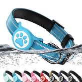 WhoseID Airtag dog collar with holder for easy location tracking