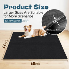 Wibeelee crate mat back texture prevents slipping.
