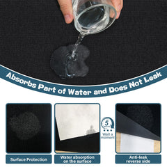 Wibeelee non-slip back prevents slipping while your dog moves.