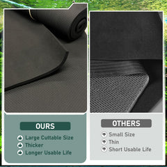 Wibeelee waterproof non-slip surface protects floors and tanks.