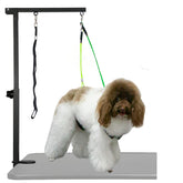 Wikdey dog grooming arm clamp stabilizes small pets during grooming sessions