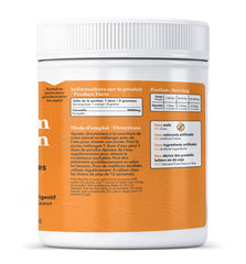 Wild Acre pumpkin powder used as a meal topper on dog food