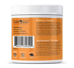 Wild Acre pumpkin powder mixed with water to create a puree for meals.