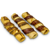 Wild Eats Water Buffalo Cheek Roll pack: long-lasting chew for aggressive chewers.