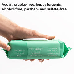 Wild One natural ingredients coconut water aloe vera highlights gentle cleansing