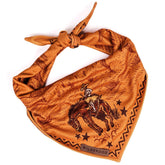 Wilderdog Dog Bandana Cowpoke close-up shows soft poly-blend mesh for daily comfort.