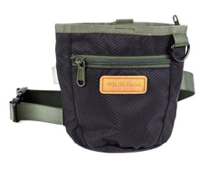 Wilderdog training treat pouch side view, compact and ready for quick rewards