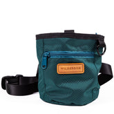Wilderdog treat pouch with magnetic closure secured for training on the go