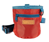 Wilderdog treat pouch with zipper and magnetic closure for quick access during training