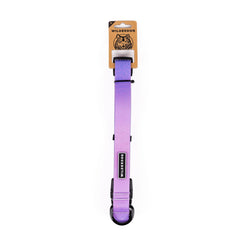 Wilderdog Aurora waterproof collar front view showing durable, water-repellent design.
