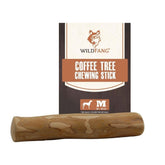 Wildfang Coffee Wood Dog Chew medium; durable safe chew for 33–55 lb dogs.
