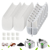 WILKIEE FS10 Plus 8-filters-pack ensures fresher fountain water for cats