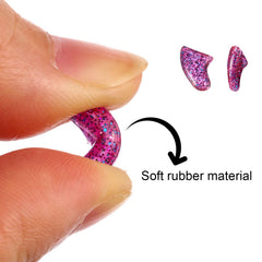 WillBond cat claw caps worn on a cat's paws during use