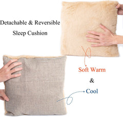 WINDRACING Cat Bed Padded interior fur fabric provides warm, soft comfort.