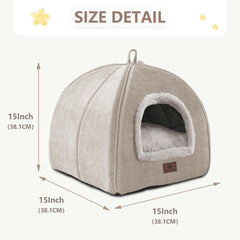 WINDRACING cat bed uses soft fur fabric for warmth and comfort
