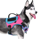 Wingoin tactical dog harness with no-pull front clip for controlled walks
