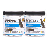 WINPRO Allergy Chews front pack showing grain-free formula for seasonal relief