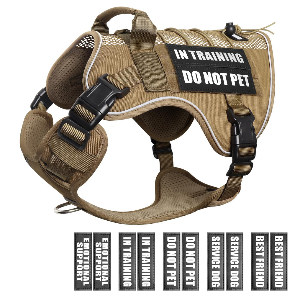 WINSEE service dog training mesh harness with breathable comfort for everyday wear