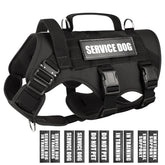 WINSEE service dog vest with MOLLE side pouches for quick gear access.