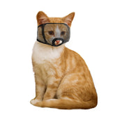 Wintchuk cat muzzle with soft mesh and breathing hole for comfortable wear