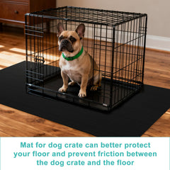 Wiojtry high-density PVC mat provides durability and waterproof protection
