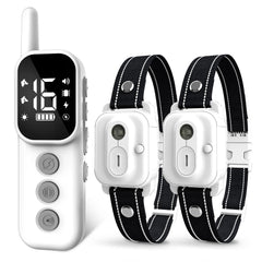 Wissilor dog training collar remote for distance control and ease of use.