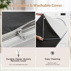 Multi-needle quilting adds durable, stylish detail to the bed