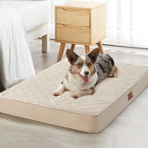 WNPETHOME orthopedic XL dog bed front view with joint-supporting foam.
