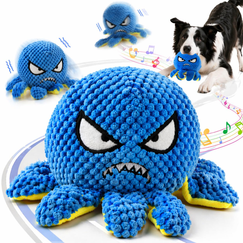 Wofypetny interactive octopus dog toy engages dogs with autonomous play