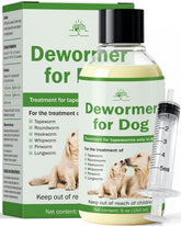 WOMRICH Dewormer for Dogs 150ml bottle with pour-friendly design for easy administration