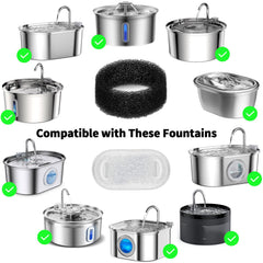 Wonder Creature carbon filter 16-pack traps odors for cleaner drinking water.