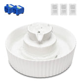 Wonder Creature Cupcake Cat Fountain water flow inspires pets to drink more water.