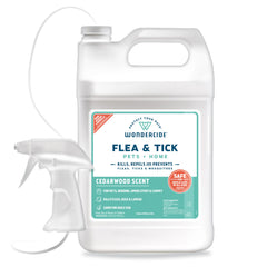 Wondercide flea-tick-mosquito spray bottle for fast on-contact pest control