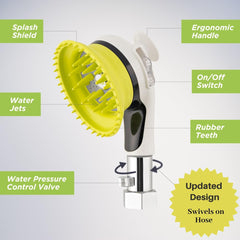 Wondurdog hose connector image highlighting a sturdy metal link for reliability.