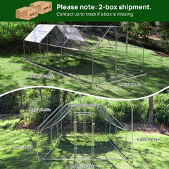 Wonline chicken coop interior with ample roaming area for chickens.