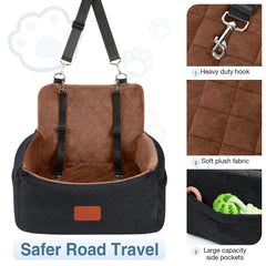 Wooaidagg anti-slip bottom keeps the seat stable during drive