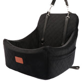 Wooaidagg dog car seat front view for safe travel with medium dogs.