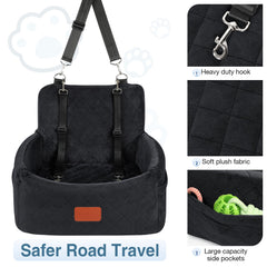 Wooaidagg non-slip bottom prevents shifting on various car surfaces