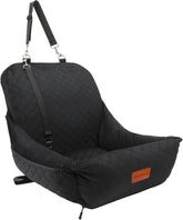 Wooaidagg dog seat with soft plush fabric for cozy rides