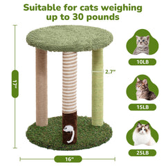 Woochpet forest-style design blends with home décor and invites climbing.