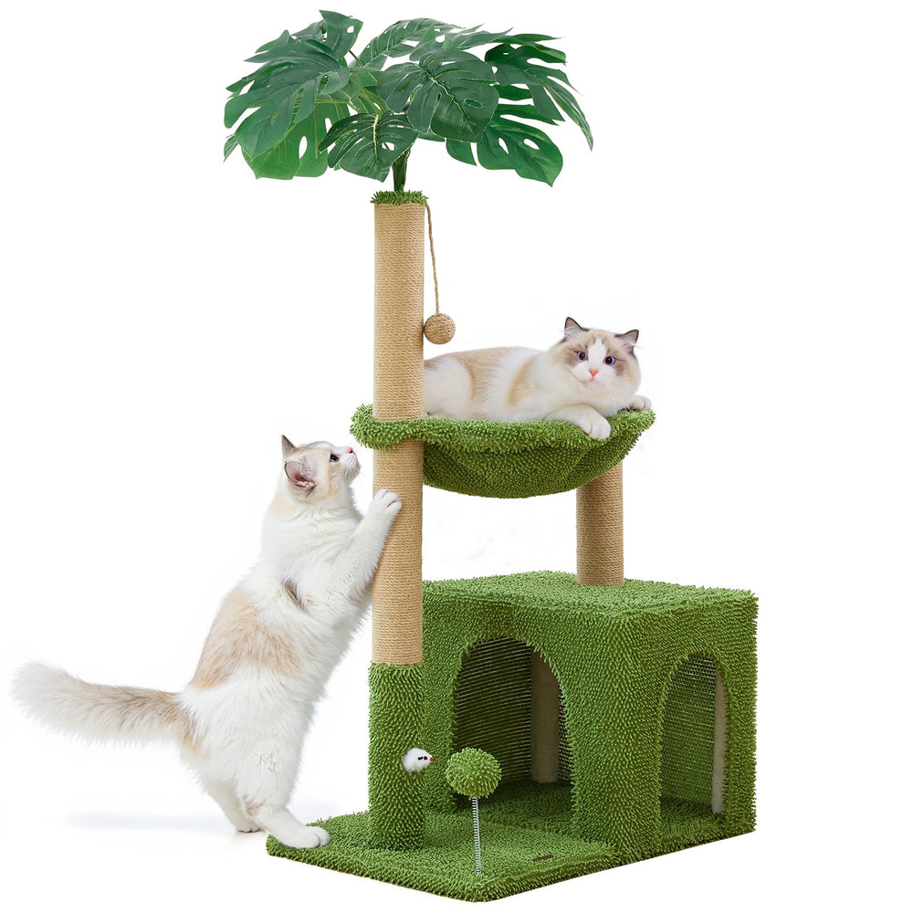 Woochpet large cat tree indoors β a spacious perch for play and naps.