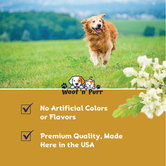 Woof 'n' Purr oral-use drops offer simple, stress-free dosing for dogs.