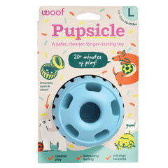 WOOF Party Pupsicle open-and-fill for quick, mess-free setup.
