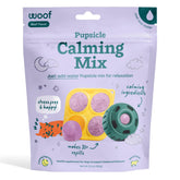 WOOF Pupsicle Mix bag shows easy, ready-to-use refill for dog enrichment