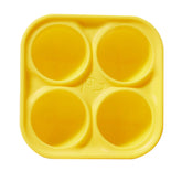 Woof Pupsicle Treat Tray XL for 75lbs dogs, durable silicone for frozen treats.