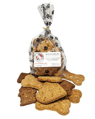 Woofables half-pound gourmet biscuits for dogs, fresh and flavorful