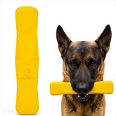 WoofBite indestructible stick dog toy for power chewers and long fetch sessions.