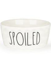 WoofinPets ceramic dog bowl with 27oz capacity for meals or water