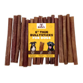 Woofley's 6-inch bully sticks in a 30-count pack for small dogs.