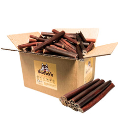 Woofley's collagen sticks 6in pack shot showing a durable chew for dogs